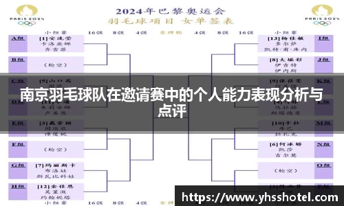 南京羽毛球队在邀请赛中的个人能力表现分析与点评