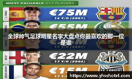 全球帅气足球明星名字大盘点你最喜欢的那一位是谁